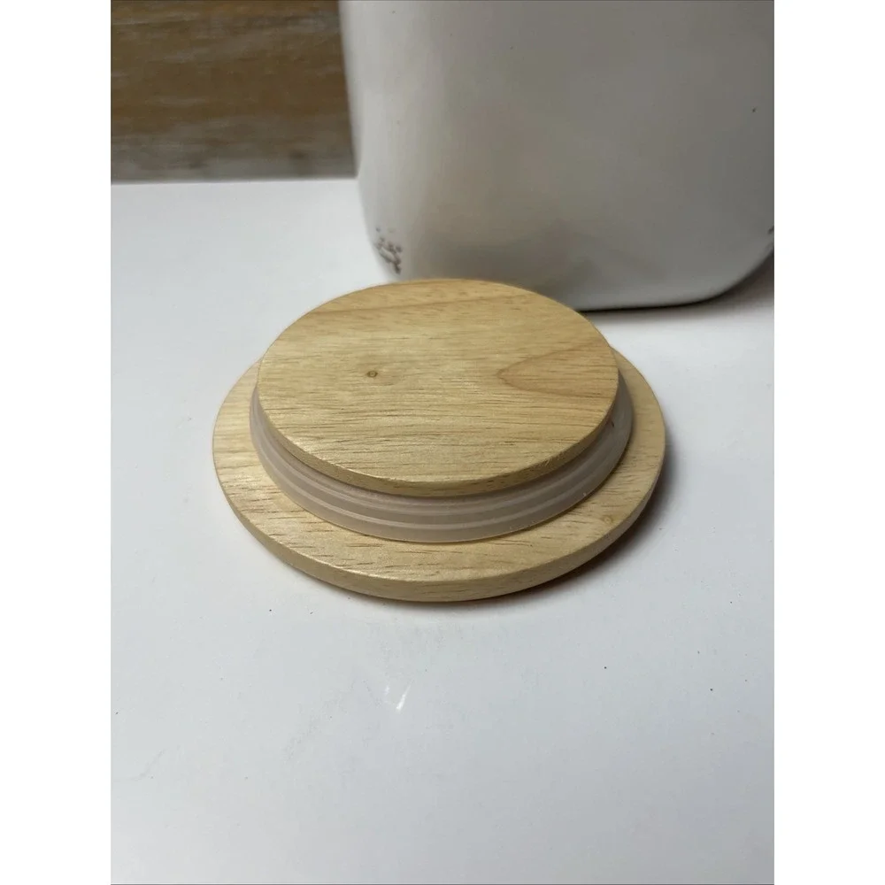 Farm Fresh Ceramic Canister 6.5